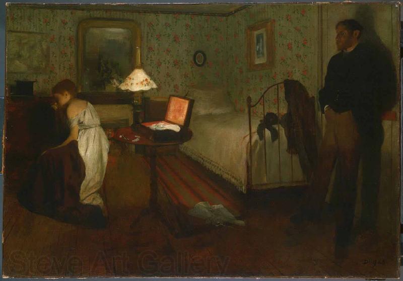Edgar Degas Interior France oil painting art